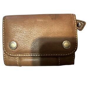 Fossil Brown Leather Wallet